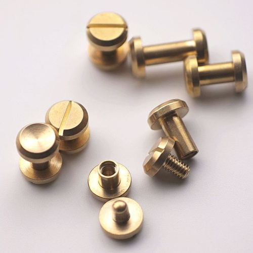 Винт ременной d=10 мм вогнутая шляпка, Латунь фото 8 Винт ременной d=10 мм вогнутая шляпка, Латунь фото 8