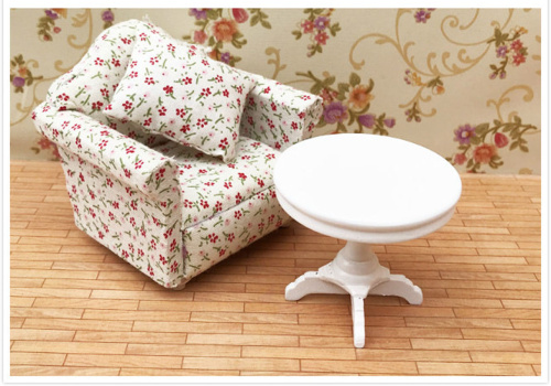 Столик журнальный кукольный круглый фото 4