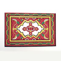 Ковер 10х6,5 см для кукольного дома 1:12  - купить для кожевенного хобби