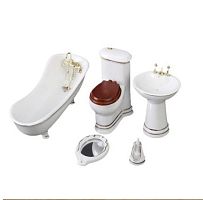 Ванная комната для кукол  - купить для кожевенного хобби