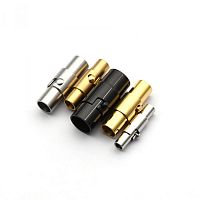 Застежка 3-8 мм для браслета поворотная Сталь