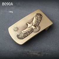 Пряжка для ремня с шипом 38 мм Полет Орла  - купить для кожевенного хобби