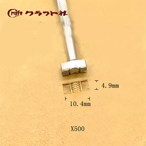 Штамп для тиснения по коже X500 Япония  CRAFT-X500 - фото товара