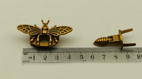 Застежка декоративная для сумки Пчелка фото 5 Застежка декоративная для сумки Пчелка фото 5