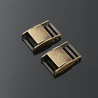 Фастекс 20 мм металлический Q208-20  - купить для кожевенного хобби