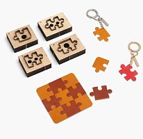 Штанцформы (вырубные штампы) Пазлы  - купить для кожевенного хобби