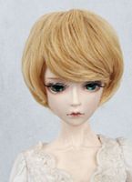 Парик для кукол стрижка с челкой FBE051A цвет 144+88# размер А  - купить для кожевенного хобби