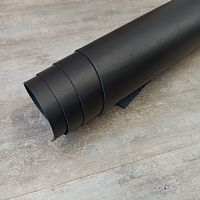 Кожа теленок 1,0 мм раст. дубл. Беби Буффало черный