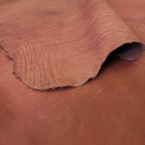 Кожа Вороток краст 1,1-1,3 мм Коньяк фото 6