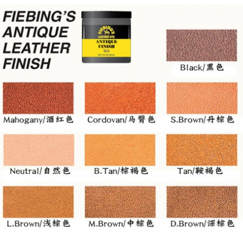 Финиш для кожи Антик Fiebing's Antique Finish фото 2