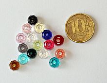 Бусины рондель 9х5 мм  - купить для кожевенного хобби