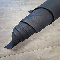 Кожа Вороток краст 2,1-2,5 мм Черный