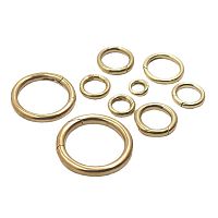 Кольцо-карабин разъемное 6-25 мм Латунь