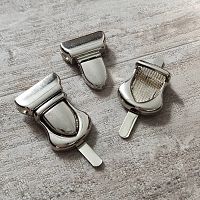 Застежка портфельная 20 мм арт. 229  - купить для кожевенного хобби