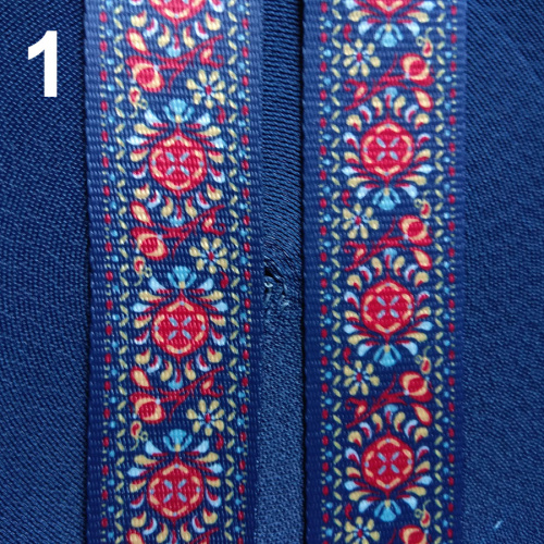 Лента ременная стропа 38 мм орнамент №3 п/э фото 4