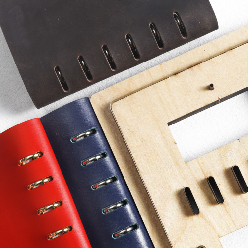 Штанцформа для кожи Обложка для блокнота А7  ST 4207 - фото товара фото 3