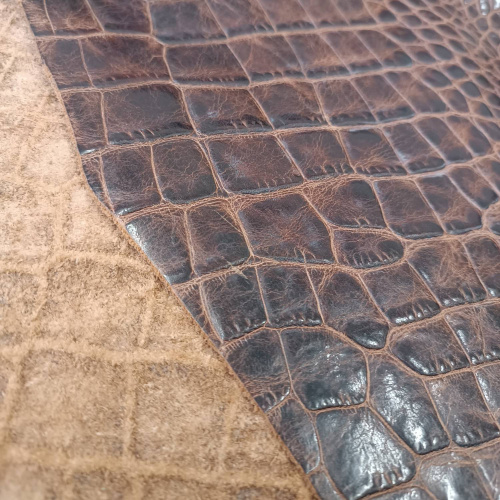 Кожа Кайман 1,0 Коричневый Турция фото 7