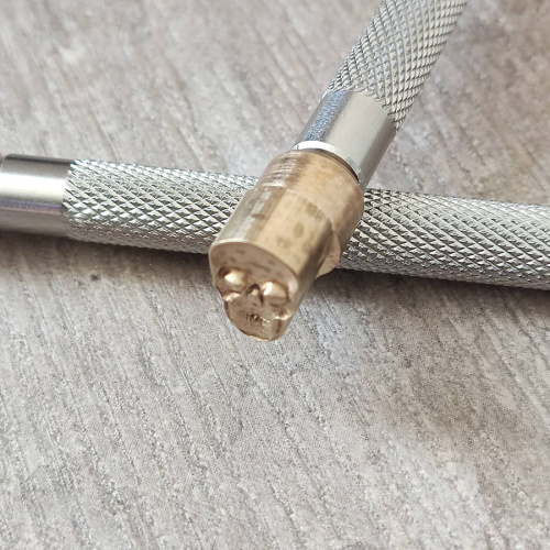 Штамп для тиснения по коже Череп нерж. сталь | Галерея фото | Pava.pro фото 4 Штамп для тиснения по коже Череп нерж. сталь YM_Scull - фото товара фото 4