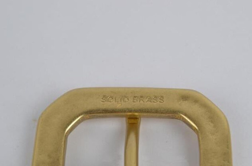 Пряжка 35 мм латунная с перекладиной L63  PR 35L-63 - фото товара фото 2