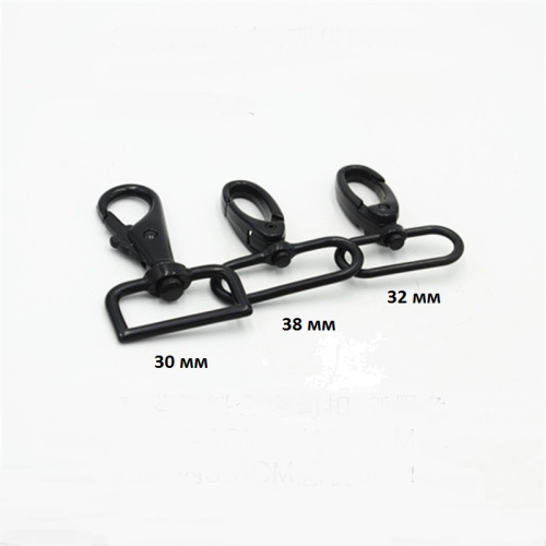 Карабин металлический 30-38 мм фото 4