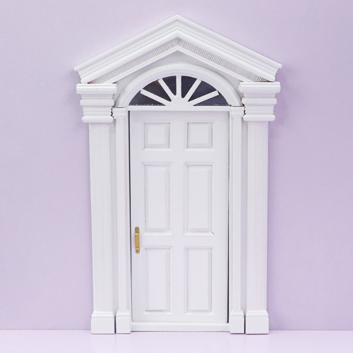 Дверь в кукольный мир для Румбокса с витражом 1:12  96-78-ВХ - фото товара фото 5