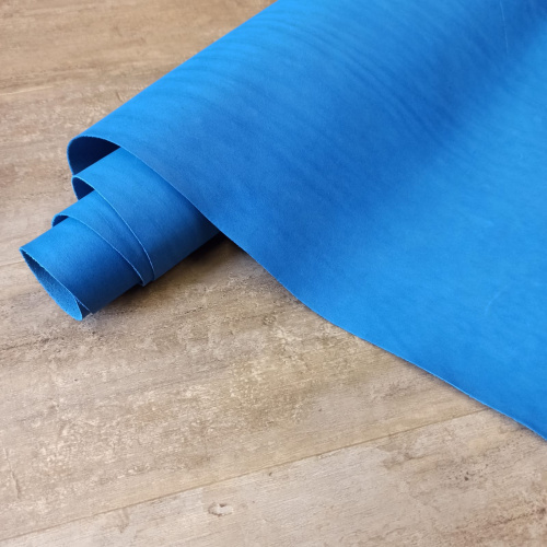 Кожа Вороток краст 1,3-1,5 мм Голубой фото 2