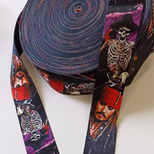 Лента ременная стропа 50 мм Джонни Депп п/э  L-JUN48 - фото товара фото 5