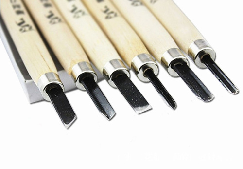 Набор режущих инструментов для работы с кожей 