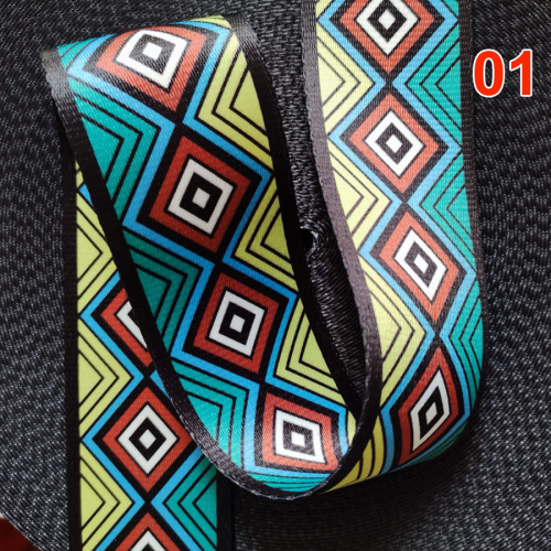 Лента ременная стропа 50 мм Ромбы п/э фото 4