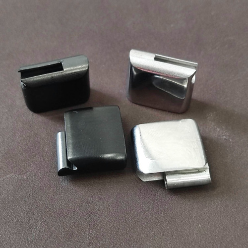 Замок 16х5 мм для плоских браслетов Сталь фото 6