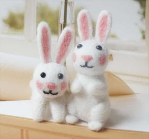 Набор для валяния Два зайчика | Галерея фото | Pava.pro фото 2 Набор для валяния Два зайчика VA RF-M0962 - фото товара фото 2