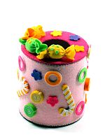 Вырубка из фетра Салфетница с конфетками  - купить для кожевенного хобби