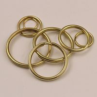 Кольцо 8-31 мм латунь Круглого сечения