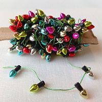 Гирлянда для кукол декоративная 50 см  - купить для кожевенного хобби