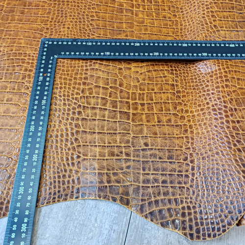 Кожа Кайман 1,0 Рыжий Турция фото 3