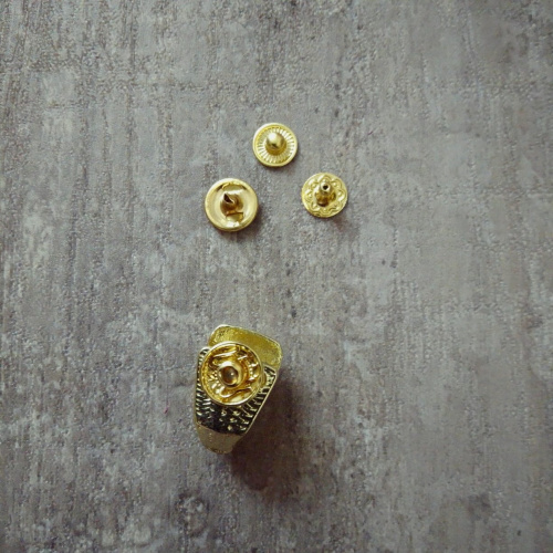 Застежка для сумки 13 мм Змея  Z-588 - фото товара фото 6