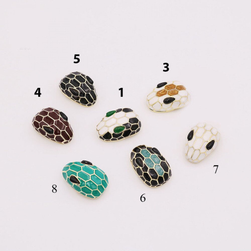 Декор для сумки Змея фото 2