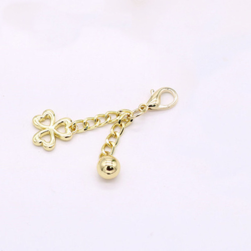 Подвеска на карабине шар и трехлистник  Y-1103 - фото товара