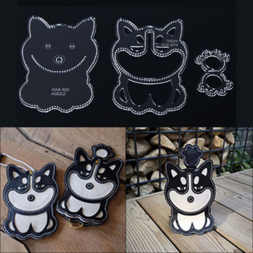 Шаблоны-лекала для ключницы Хаска AAB-405  AAB-405 - фото товара фото 7