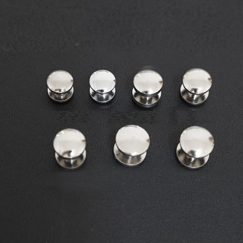 Винт ременной d=8-10 мм сфера Латунь под серебро фото 5