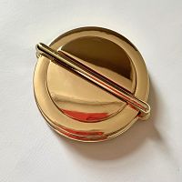 Застежка декоративная для сумки S-0454  - купить для кожевенного хобби