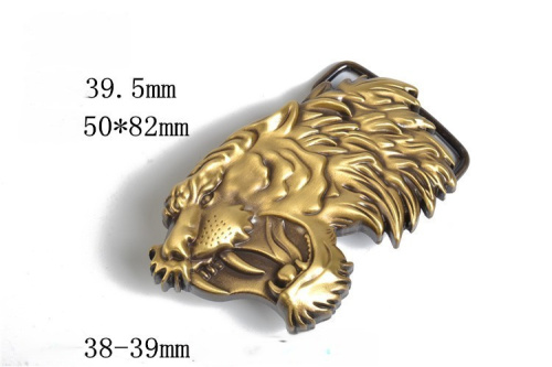 Пряжка 40 мм латунная с шипом Тигр 40L-4320  PD 40L-4320 - фото товара фото 2