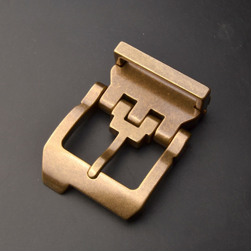 Пряжка 39 мм со шлевкой L104, латунь фото 5