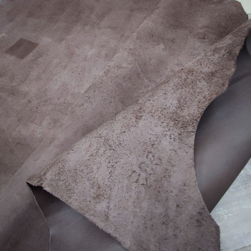 Кожа Краст 1,3-1,5 мм Шоколад Куски фото 2