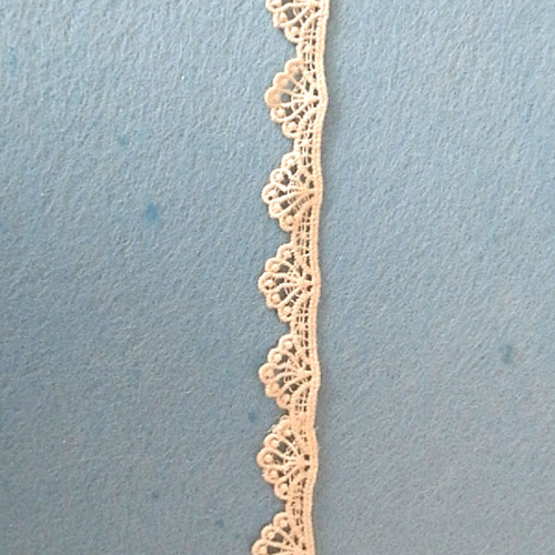 Тесьма хб кружевная Кремовая фото 2 Тесьма хб кружевная Кремовая фото 2