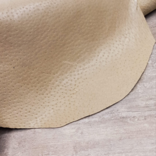 Кожа подкладочная (спилок свиной)  Кэмел фото 2