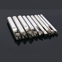 Пробойники фигурные Трехлистник 3-15 мм