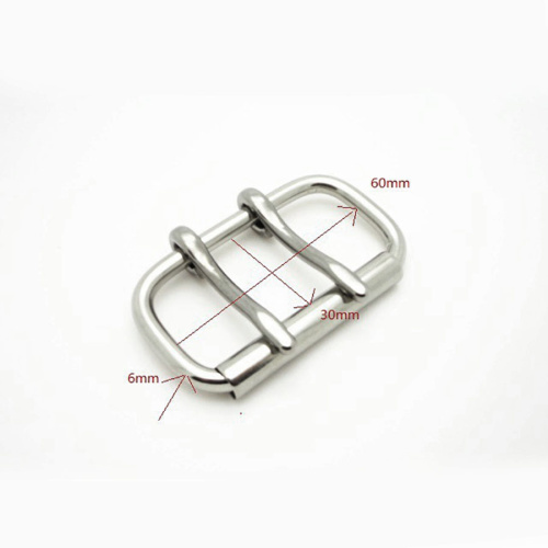 Пряжка 41-102 мм стальная с роликом два язычка W008A фото 6