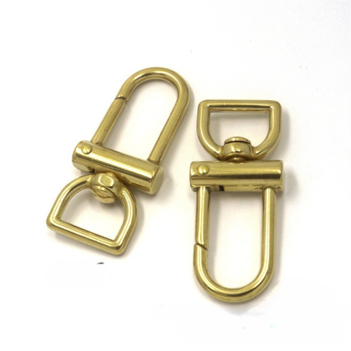 Карабин 17 мм поворотный Латунь | Галерея фото | Pava.pro фото 2 Карабин 17 мм поворотный Латунь FDG-17 - фото товара фото 2