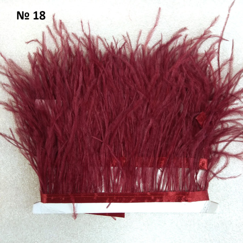 Перья страуса на ленте фото 26